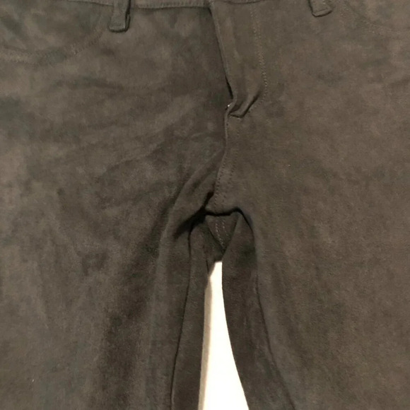 Abercrombie and Fitch  Faux Suede Super Skinny Pants Ankle Zip Size 4 - Picture 7 of 16